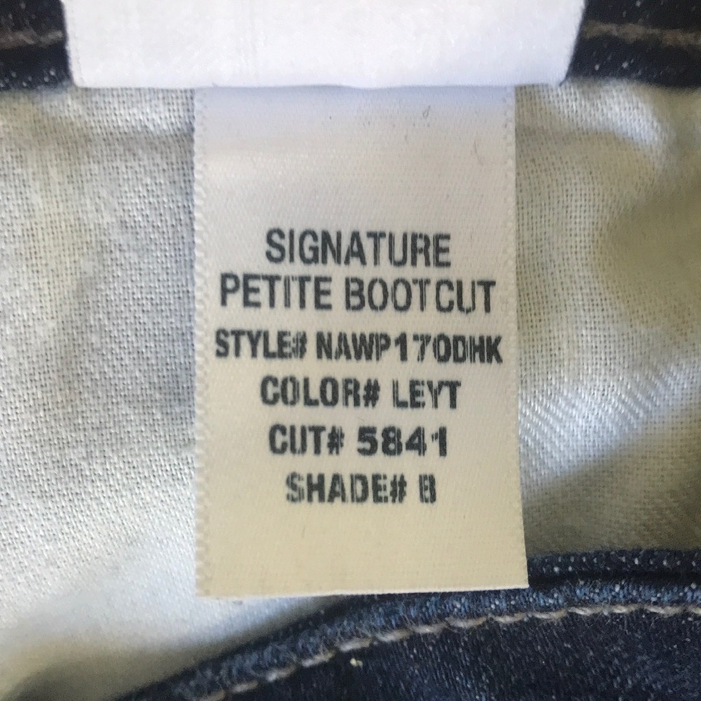 HUDSON SIGNATURE PETITE BOOTCUT in Leyton Size 26 - Picture 7 of 8